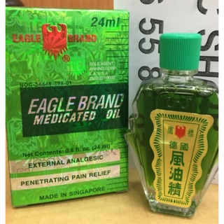 Dầu Gió Xanh Con Ó Eagle Brand USA
