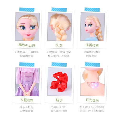 Bộ 2 Đồ Chơi Búp Bê Barbie Công Chúa Anna Trong Phim Frozen