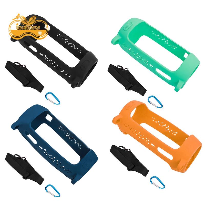 Vỏ bảo vệ hộp sạc tai nghe Bluetooth JBL Pulse4 bằng silicon mềm chống rơi màu đen