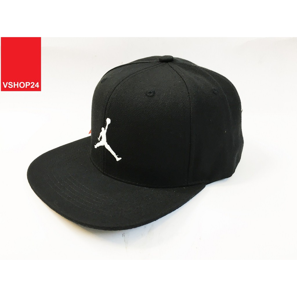 Mũ snapback đen vnxk Jordan