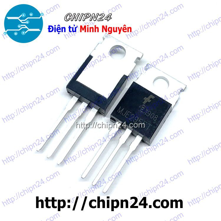 [2 CON] Transistor MJE2955 TO-220 PNP 10A 60V 75W (Transistor Power) (2955)