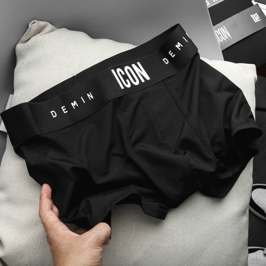 Quần lót nam co giãn ICON đủ size M - 2XL, quần sịp nam đùi boxer nhiều màu đẹp