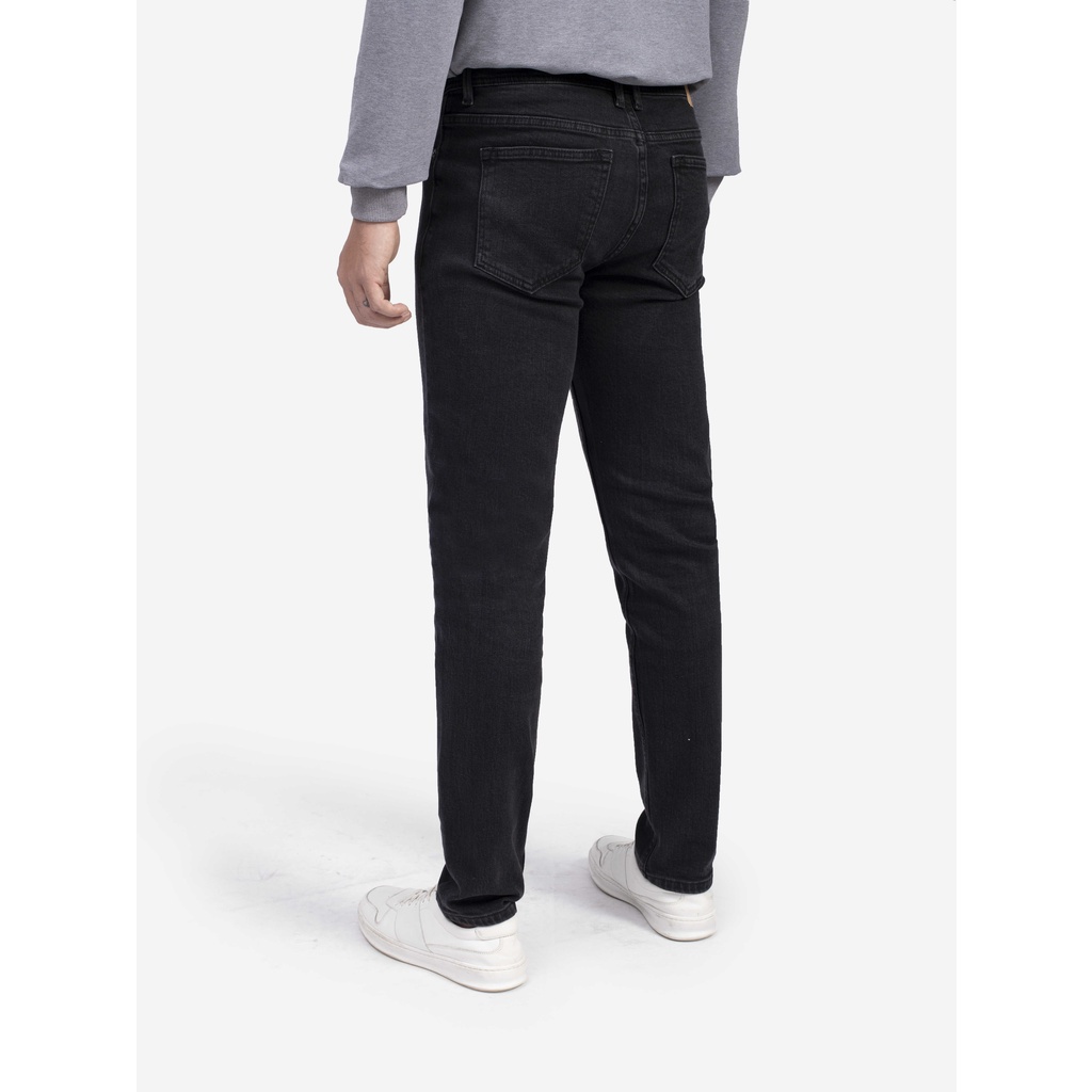 Quần jeans nam ARISTINO phom dáng Slim fit ôm, vải demin, màu sắc trung tính, linh hoạt - AJNR02