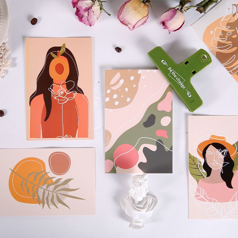 Postcard Trang Trí Tường Decor Phòng Quán Cafe Bưu Thiếp Chụp Ảnh Giây Phút Riêng Tư