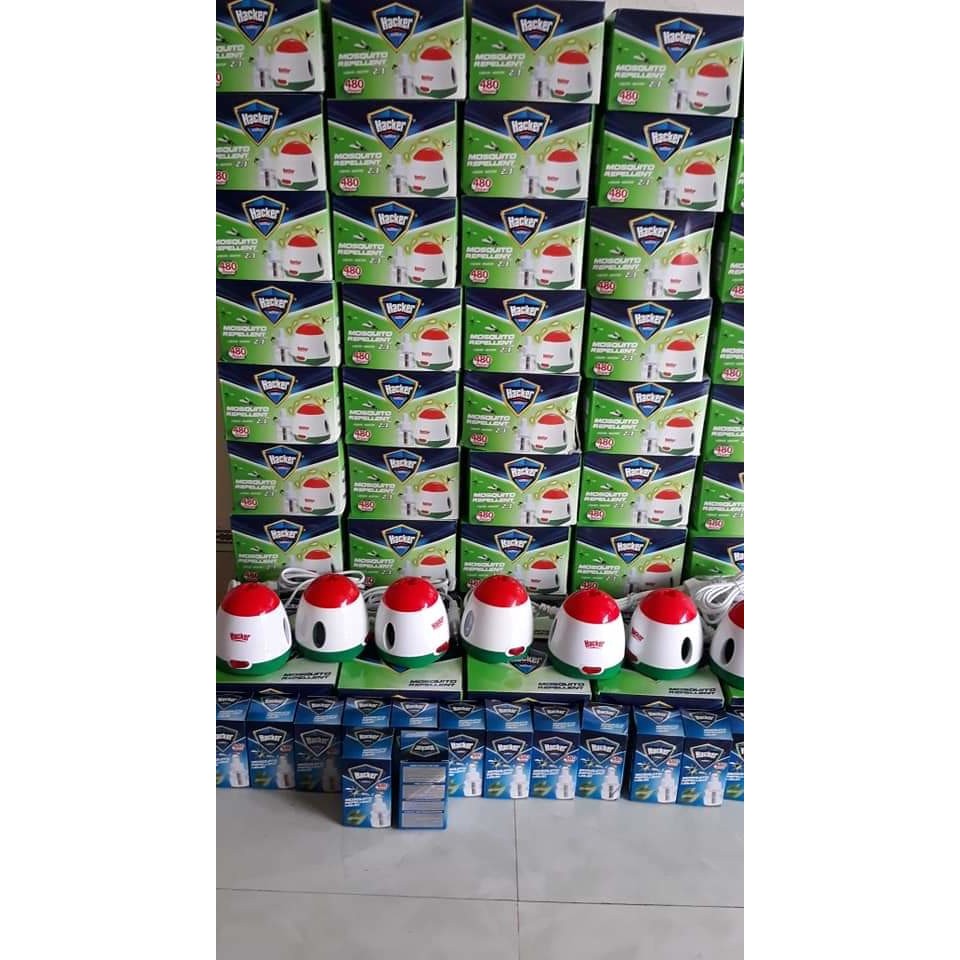 Combo 10 lọ tinh dầu parpar màu xanh, loại 480h , tinh dầu đuổi muỗi parpar