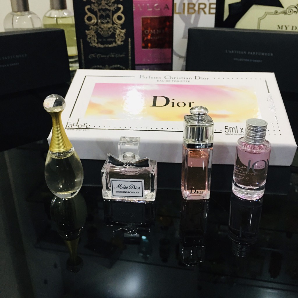 ❤️Chính Hãng❤️ Combo Sét 4 nước hoa dior Dior 5ml, dịu dàng tinh tế,