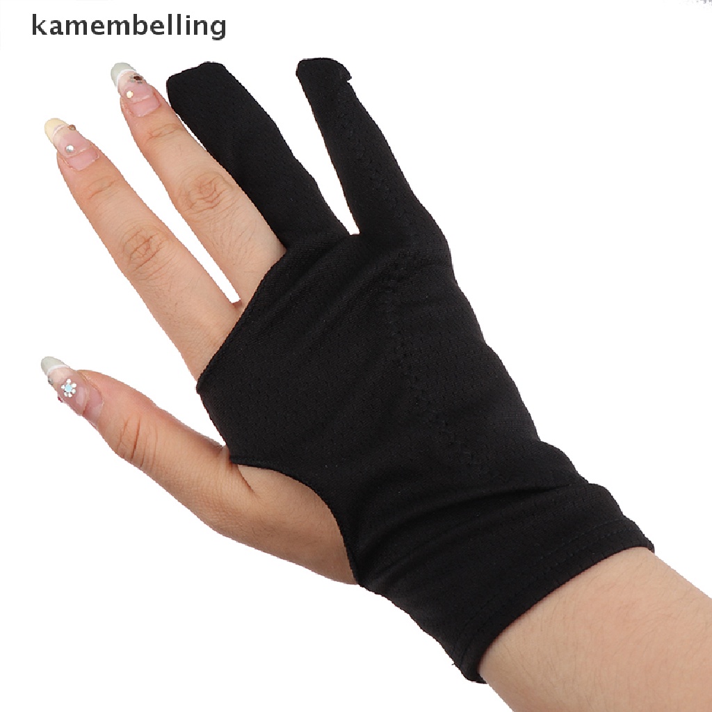 Găng Tay Chống Trượt kamembelling 2 Ngón Màu Đen Cho Bất Kỳ Máy Tính Bảng Đồ Họa