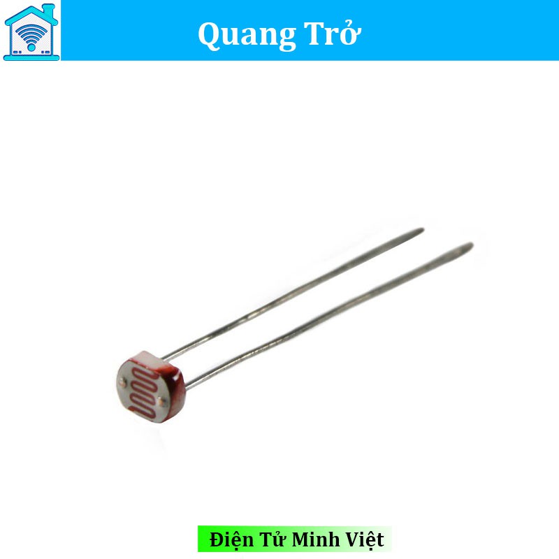 Quang Trở CDS 5mm (Cảm Biến Ánh Sáng 5mm)