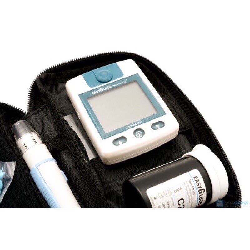 Máy Đo Đường Huyết Easy Gluco - kèm 25 que thử và 25 kim