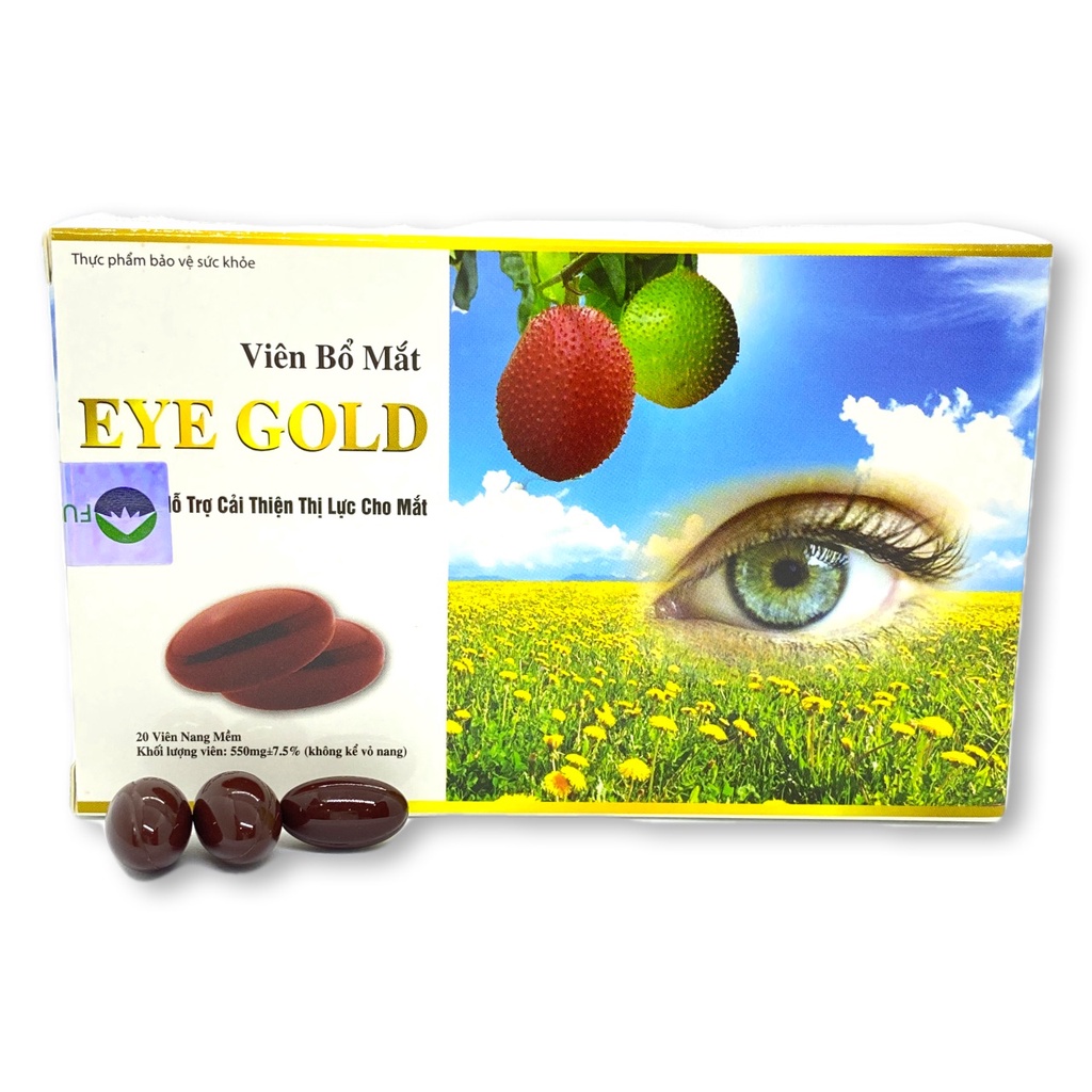 Viên Bổ Mắt EYE GOLD bổ sung dưỡng chất,cải thiện thị lực