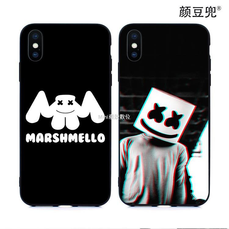 Ốp Điện Thoại In Hình Dj Marshmello Độc Đáo Cho Iphone Xr Xs Max | BigBuy360 - bigbuy360.vn