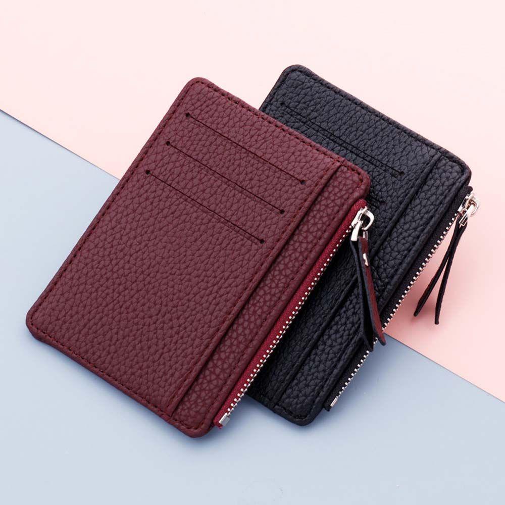 Ví Đựng Tiền Xu Mini Siêu Mỏng Họa Tiết Lấp Lánh Xinh Xắn