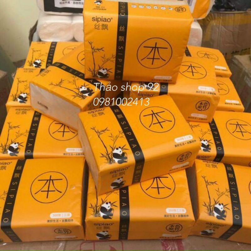 Giấy ăn gấu trúc /thùng 30 gói
