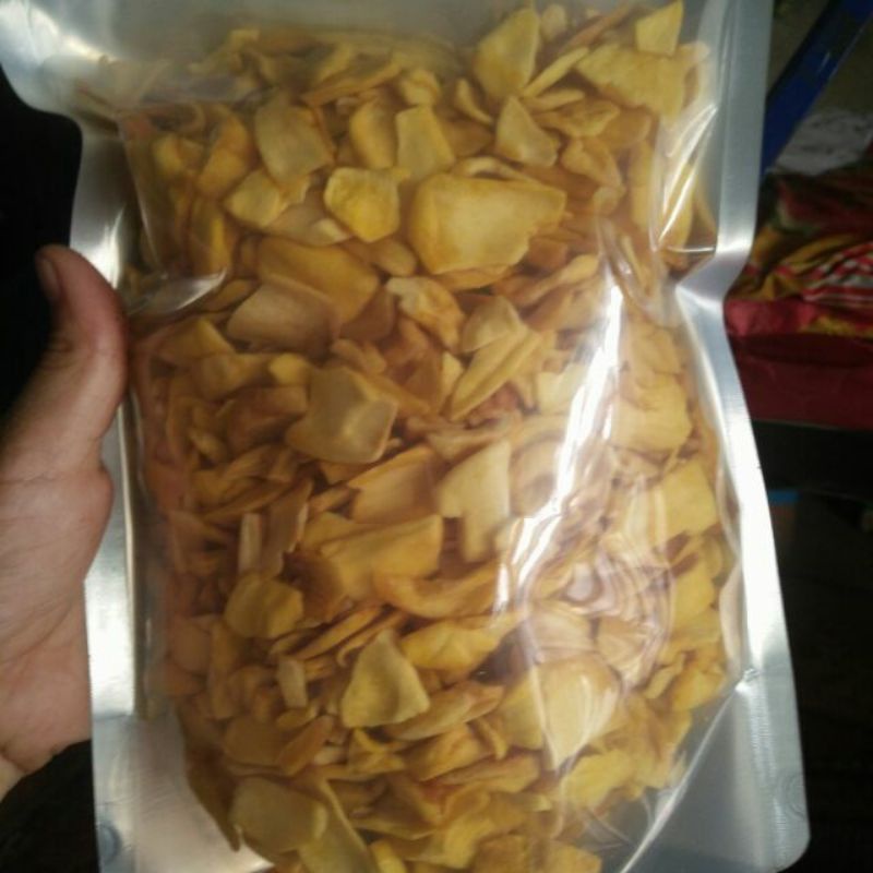 500g túi mít vụn giòn thơm(đóng túi Zip bạc)