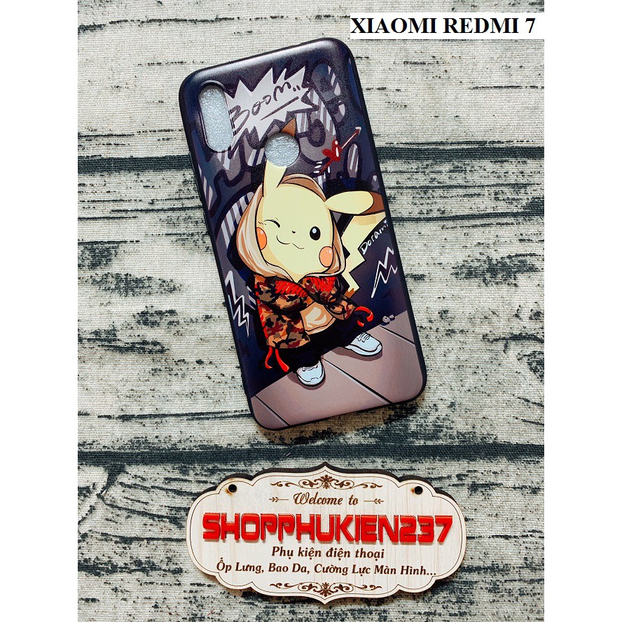 [Freeship toàn quốc từ 50k] Ốp Lưng Xiaomi Redmi 7 Ốp Lưng Dẻo Hình Cao Cấp