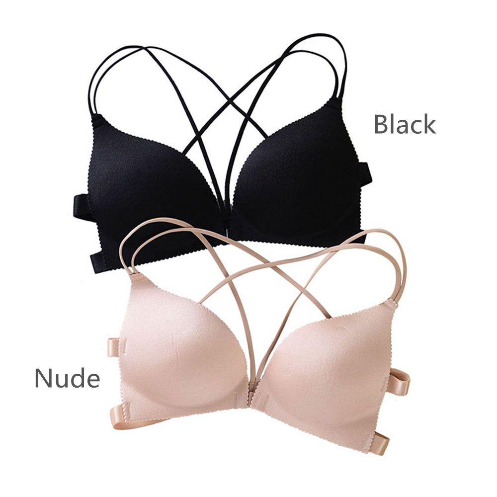 Áo Ngực Hình Tam Giác Cài Nút Phía Trước KENT1 Thời Trang Quyến Rũ Cho Nữ