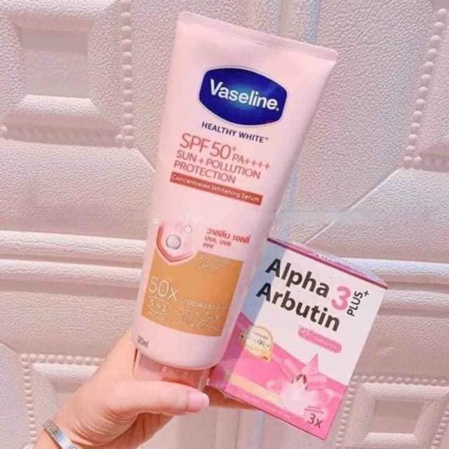 Sữa Dưỡng Thể Trắng Da, Cấp Ẩm, Chống Nắng Và Ô Nhiễm Môi Trường Vaseline