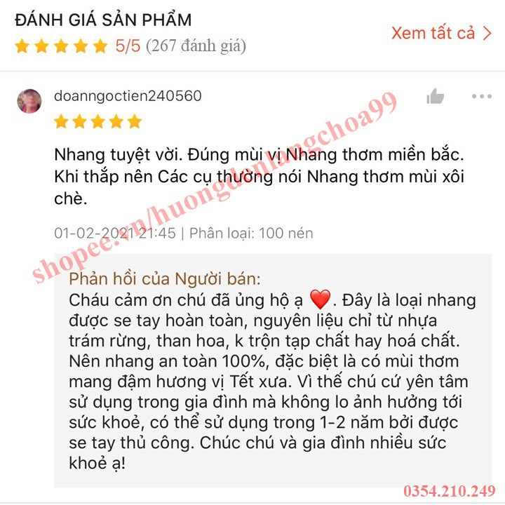 Hương đen làng Choá  không độc hại, mùi hương dễ chịu KHÔNG PHA TRỘN tạp chất, hương liệu