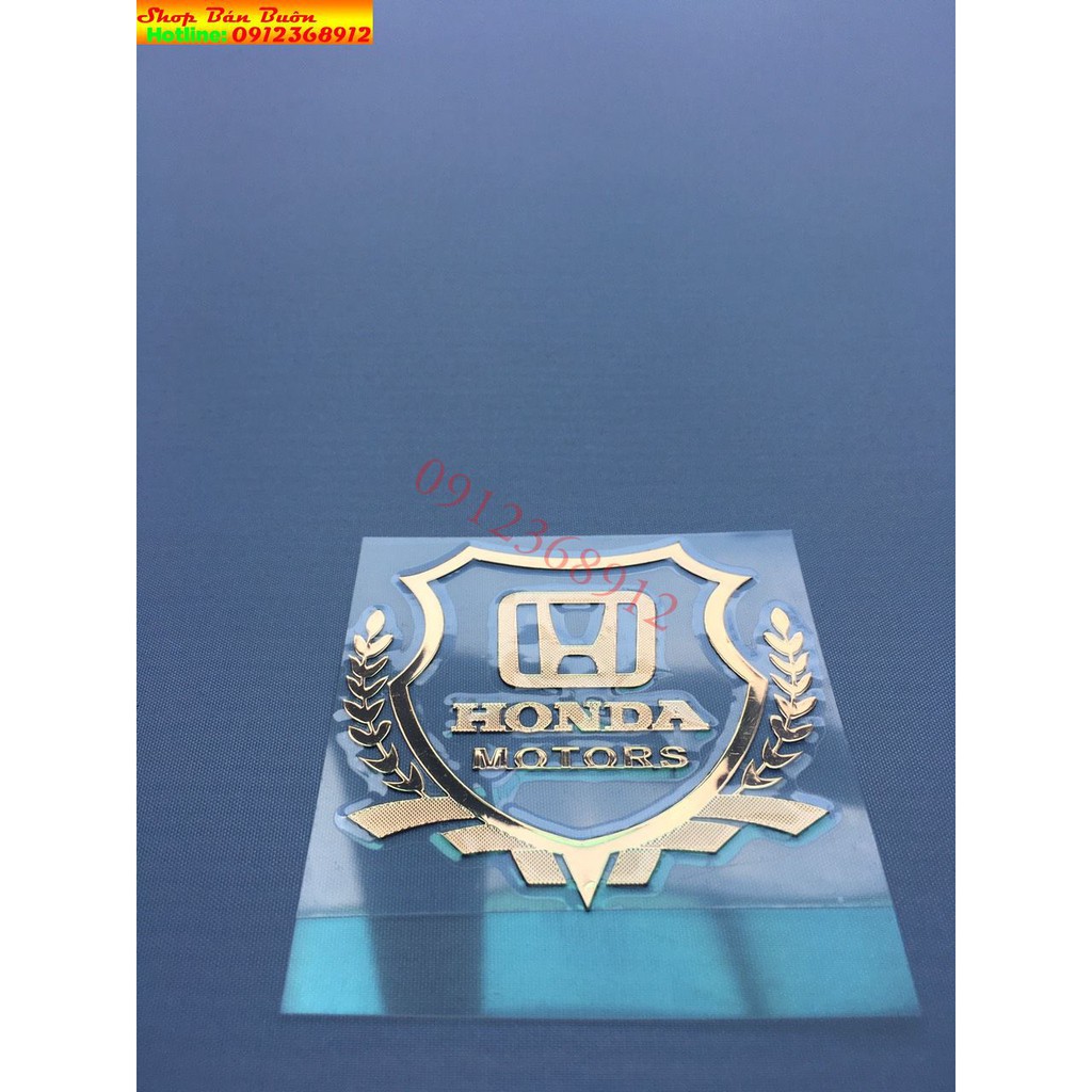 Tem logo honda hàng cao cấp dùng cho ôt , xe máy