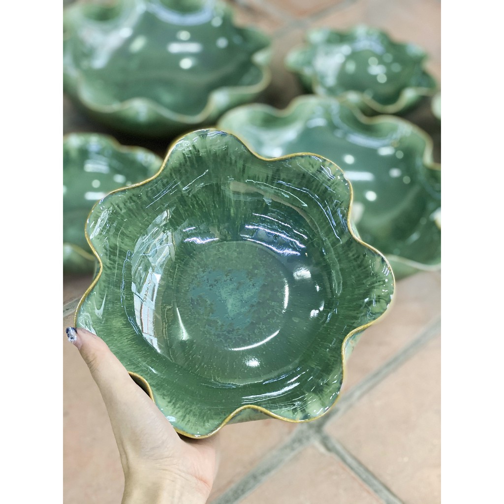 [𝘽𝙖́𝙩 𝙏𝙝𝙖̉ 𝙃𝙤𝙖] Minh Đường Tụ Thủy/ Bát Sen Thả Hoa | BigBuy360 - bigbuy360.vn