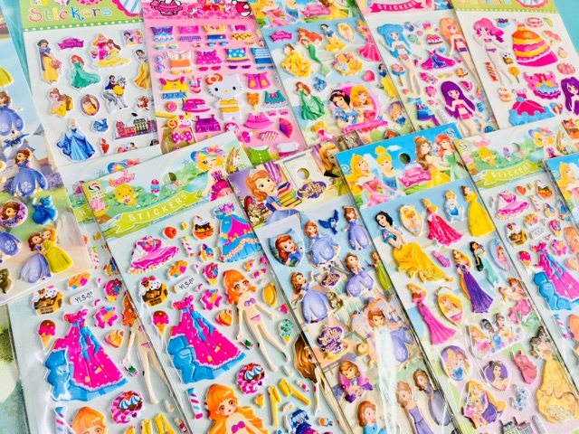 2 tập sticker cho bé cực đẹp