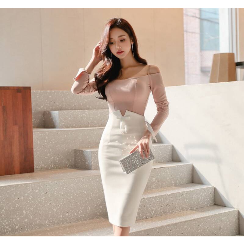 Chân váy bút chì công sở dáng dài thanh lịch, Chân váy công sở dáng dài  - CV0065