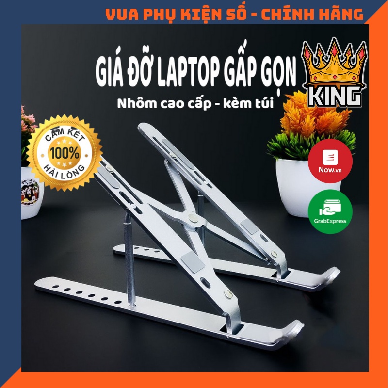 Giá đỡ Nhôm hình chữ X cho máy tính bảng, laptop, điện thoại