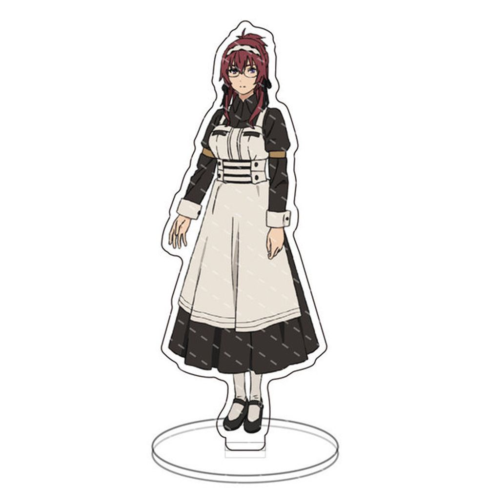 Tấm mô hình nhân vật trong Mushoku Tensei bằng acrylic trong suốt cho trang trí