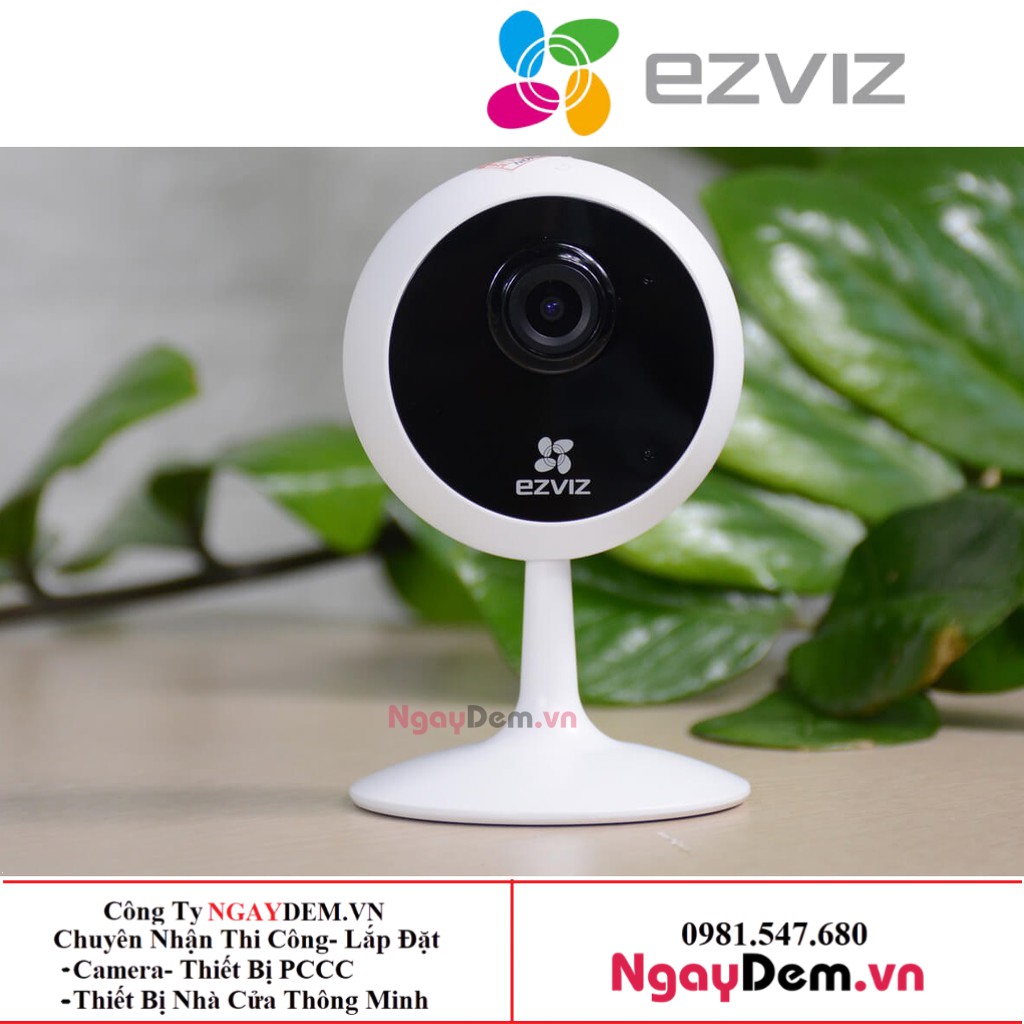 [Mã 253ELSALE hoàn 7% đơn 300K] Camera Wi-Fi 1MP EZVIZ C1C HD 720P Góc Quay Rộng - Hàng chính hãng bảo hành 24 tháng