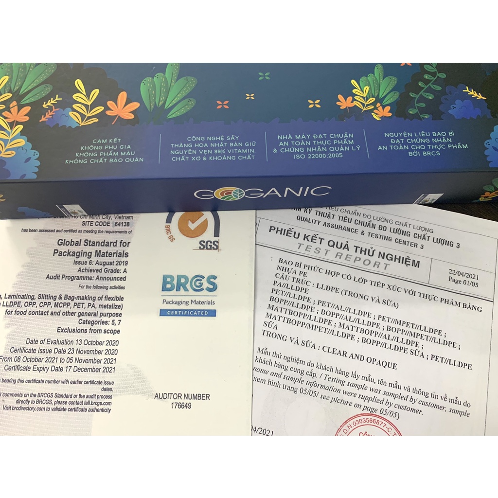 Bột rau củ Goganic bổ sung rau đẹp da giảm cân | Thế Giới Skin Care