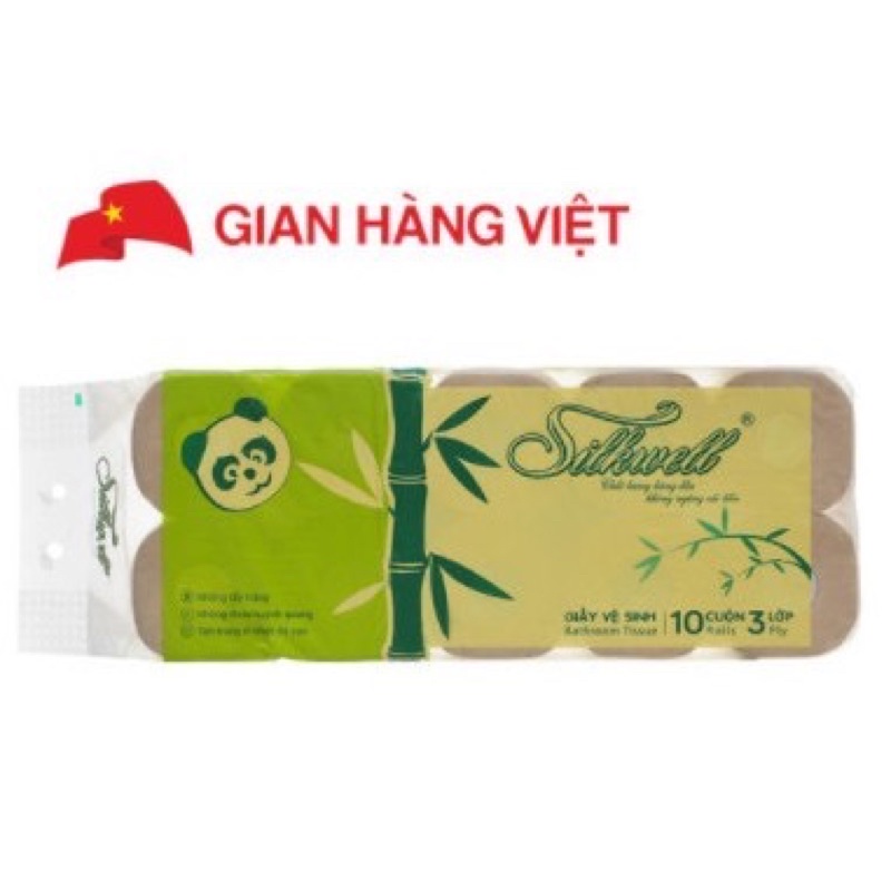 Giấy vệ sinh tre silkwell cao cấp