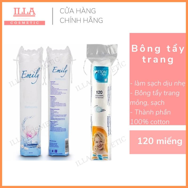 Bông tẩy trang 🔥FREESHIP🔥 bông làm sạch da 120 miếng