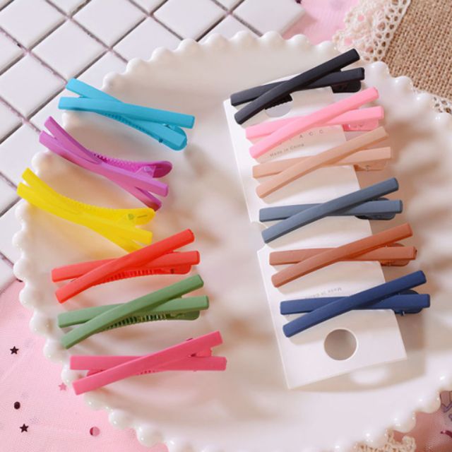 Kẹp tóc hình chữ X đẹp dễ thương cá tính Hot phong cách Hàn Quốc dễ thương siêu cute hot hit nhiều màu giá rẻ
