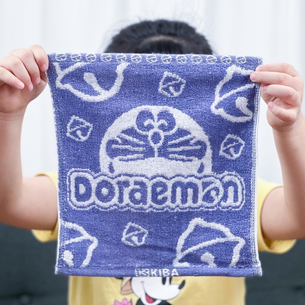 Khăn Mặt Cho Bé KIBA Hoạt Hình Ngộ Nghĩnh, Chất Cotton Dày Dặn, Thấm Hút Tốt, Êm, Mềm, Dịu Nhẹ Với Làn Da Bé