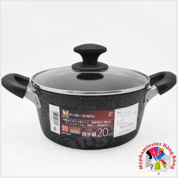 Nồi trống dính Nhật đun các loại bếp từ 20 cm 22 cm 24 cm cao cấp