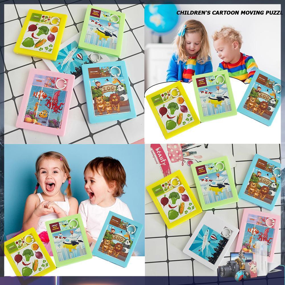 Bộ Đồ Chơi Lắp Ráp 9 Ngăn Hình Động Vật Đáng Yêu