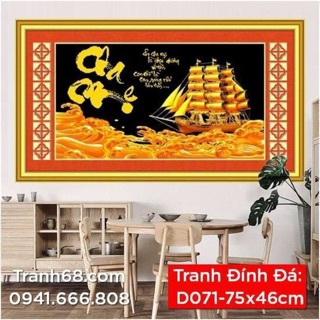 Tranh đính đá cha mẹ (vochuoishop)