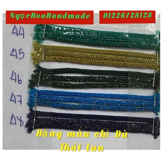 CHỈ DÙ THÁI LAN MÀU TRƠN 75K