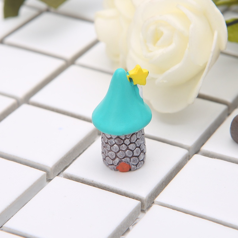 1 Mô Hình Ngôi Nhà Thu Nhỏ Dùng Trang Trí Tiểu Cảnh Diy