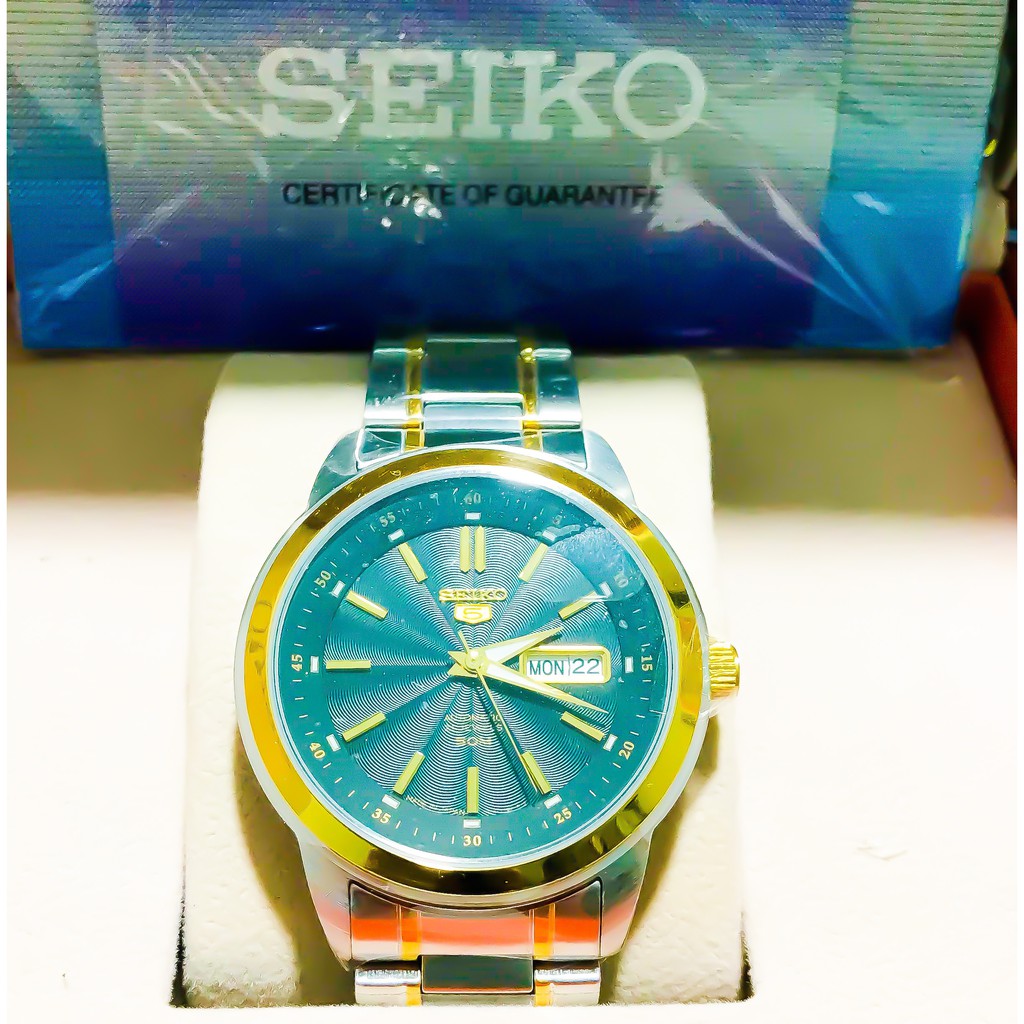 Đồng hồ nam Seiko [Chính Hãng] - Máy Cơ (Automatic), Mặt kính Sapphire Bảo hành 12 Tháng