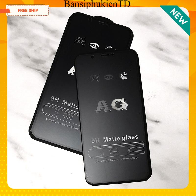 Cường Lực Nhám Chống Vân Tay Samsung A73 , A72 , A71 , A70 , A6 Plus , A80 , A90 , M51