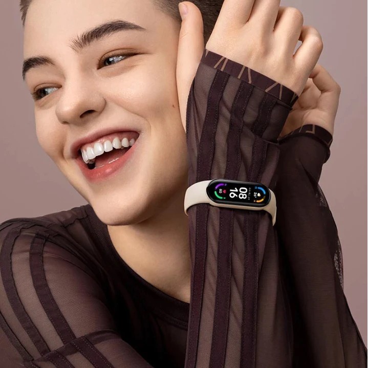 Vòng tay thông minh đồng hồ thông minh theo dõi sức khoẻ  Xiaomi Miband 6