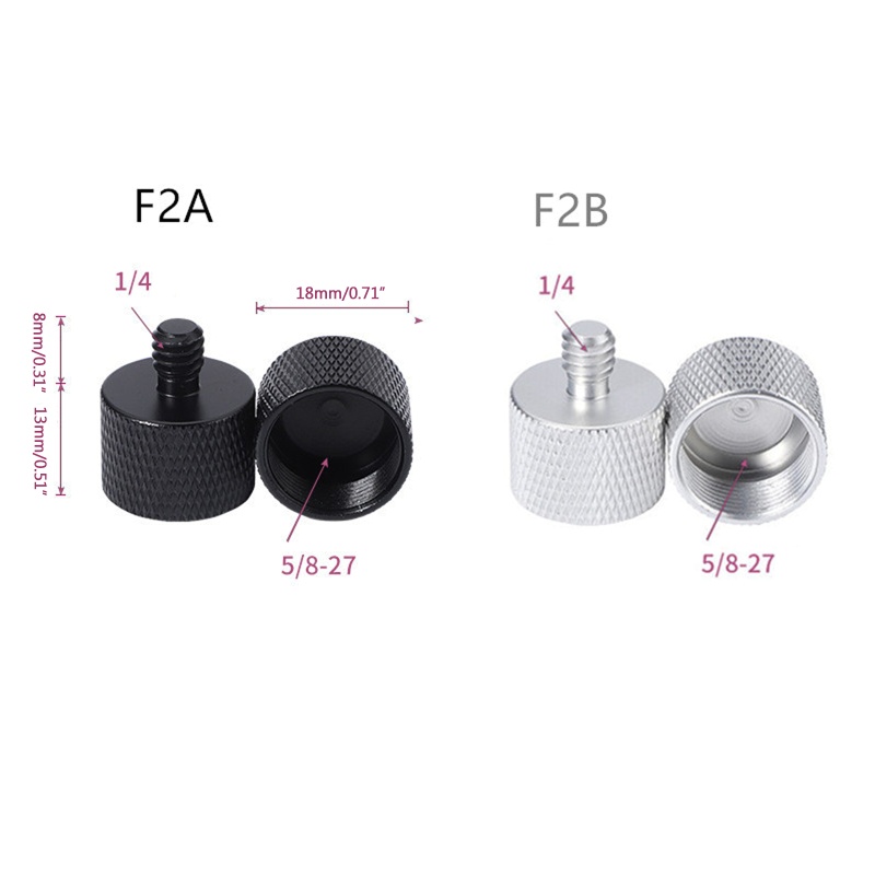 Vít Nối Chuyển Đổi Giá Đỡ Micro 5 8 Sang 1 4 Cho Camera