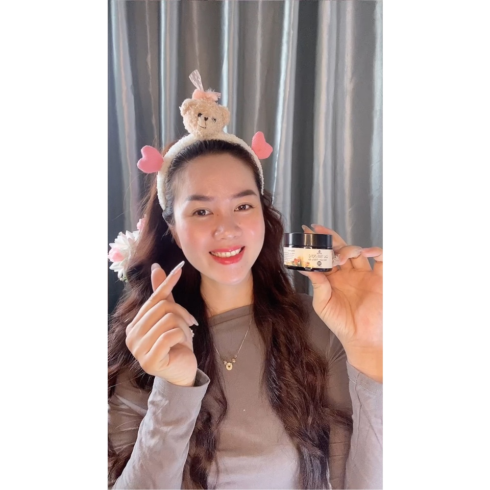 Mặt Nạ Cao Tinh Nghệ Nhân Sâm giúp mờ thâm nám và dưỡng trắng da Thảo Mộc Xưa  50gr