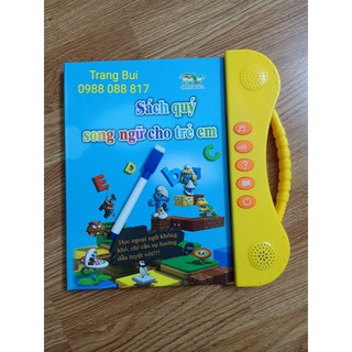 Sách quý song ngữ điện tử anh việt cho trẻ em - chính hãng