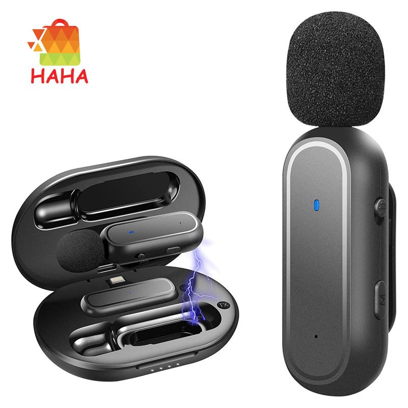 Micro Không Dây Mini Kèm Hộp Sạc Cho iPhone iPad