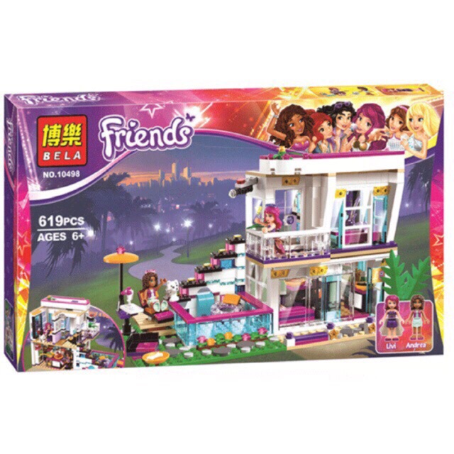 Lego xếp nhà livi