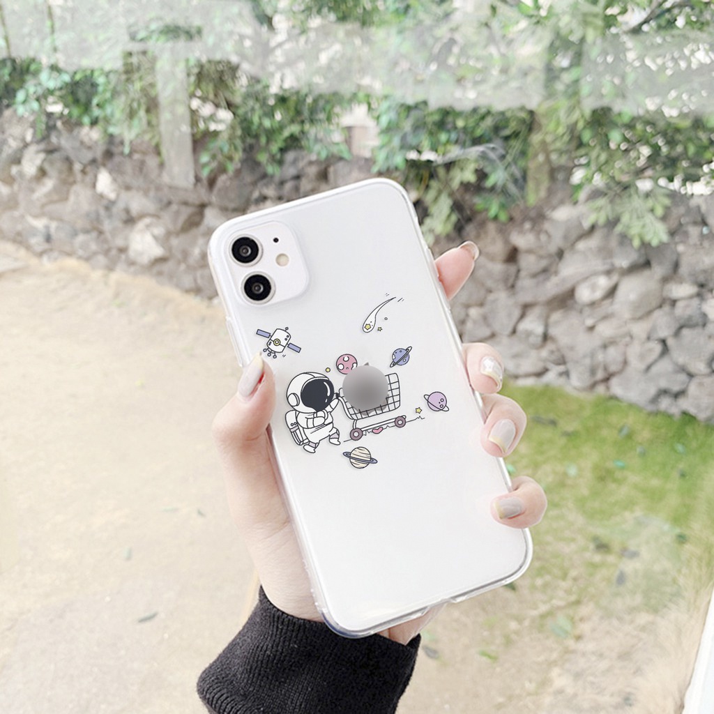 Ốp lưng iphone Space Catch viền trong chống ố 6/6plus/6s/6splus/7/7plus/8/8plus/x/xr/xs/11/12/13/pro/max/plus/promax