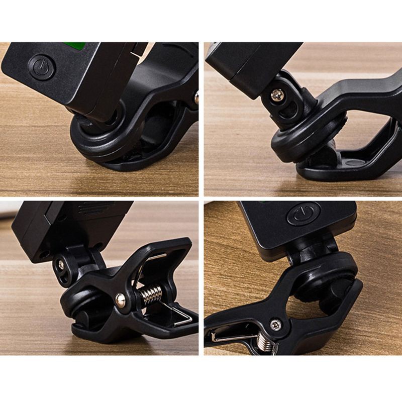 Dụng Cụ Chỉnh Dây Đàn Guitar Điện Tử Dạng Kẹp Kỹ Thuật Số Có Thể Gấp Gọn