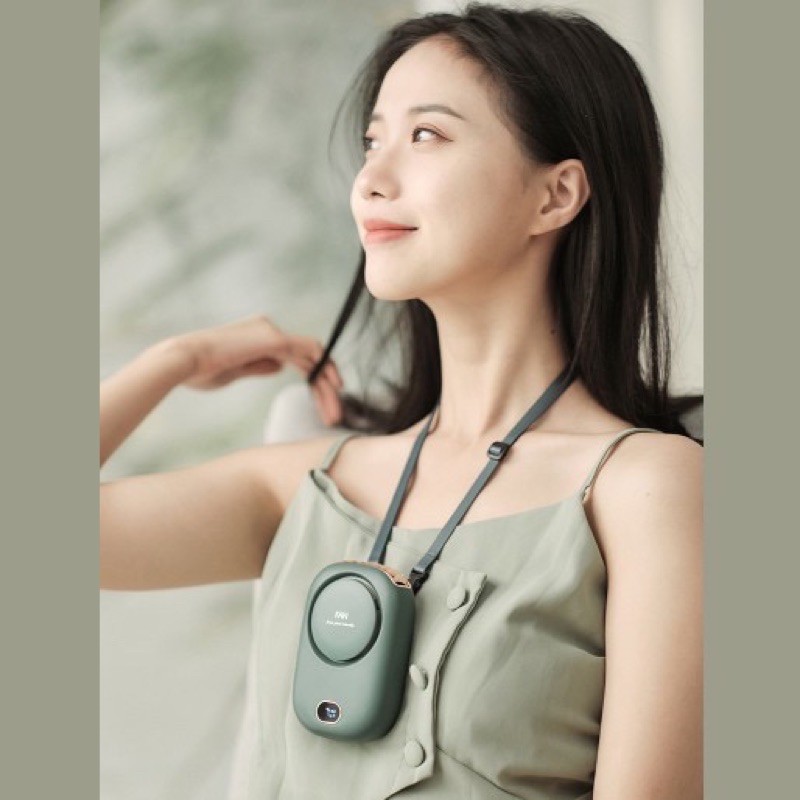 [FREESHIP] Quạt mini, quạt USB, đeo cổ cầm tay thích hợp dùng ngoài trời. Hiển thị dung lượng PIN | BigBuy360 - bigbuy360.vn